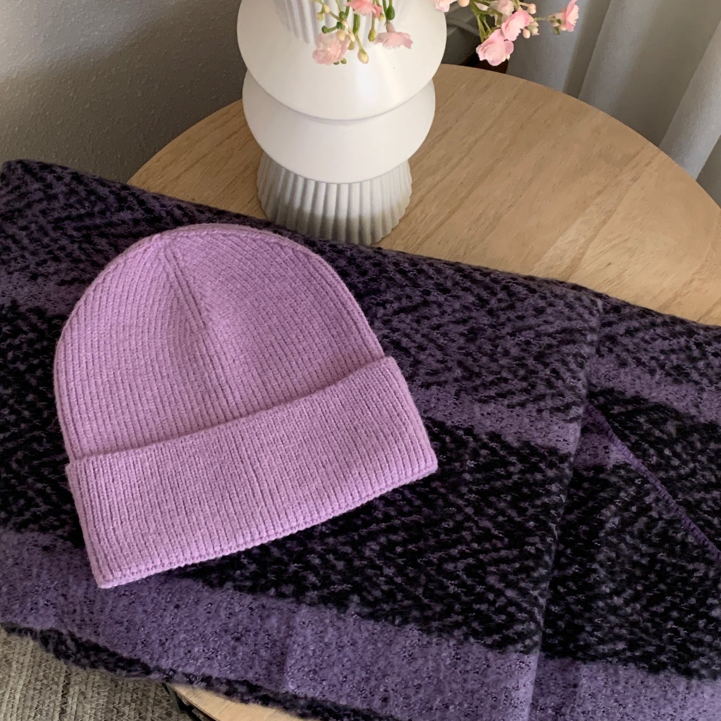 Wintermuts smal stiksel Lila