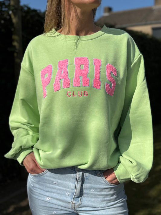 Sweater Groen Paris