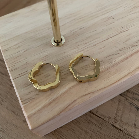 Basic bloemvorm oorbellen