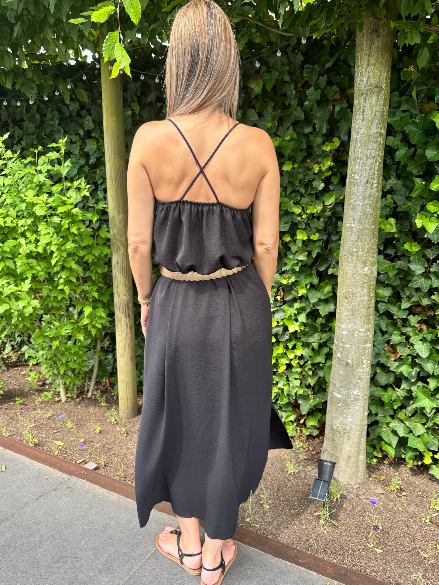 Jurk Bella Zwart