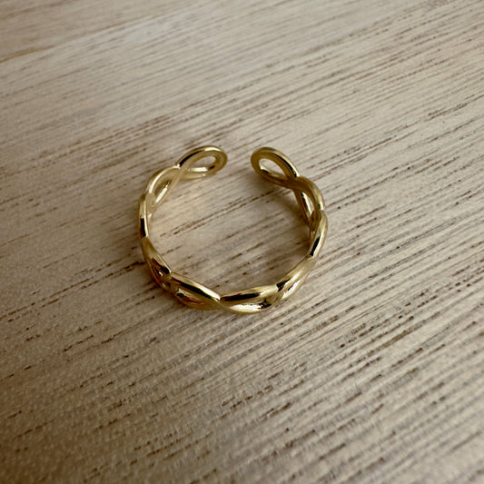 Ring Infinity Goud