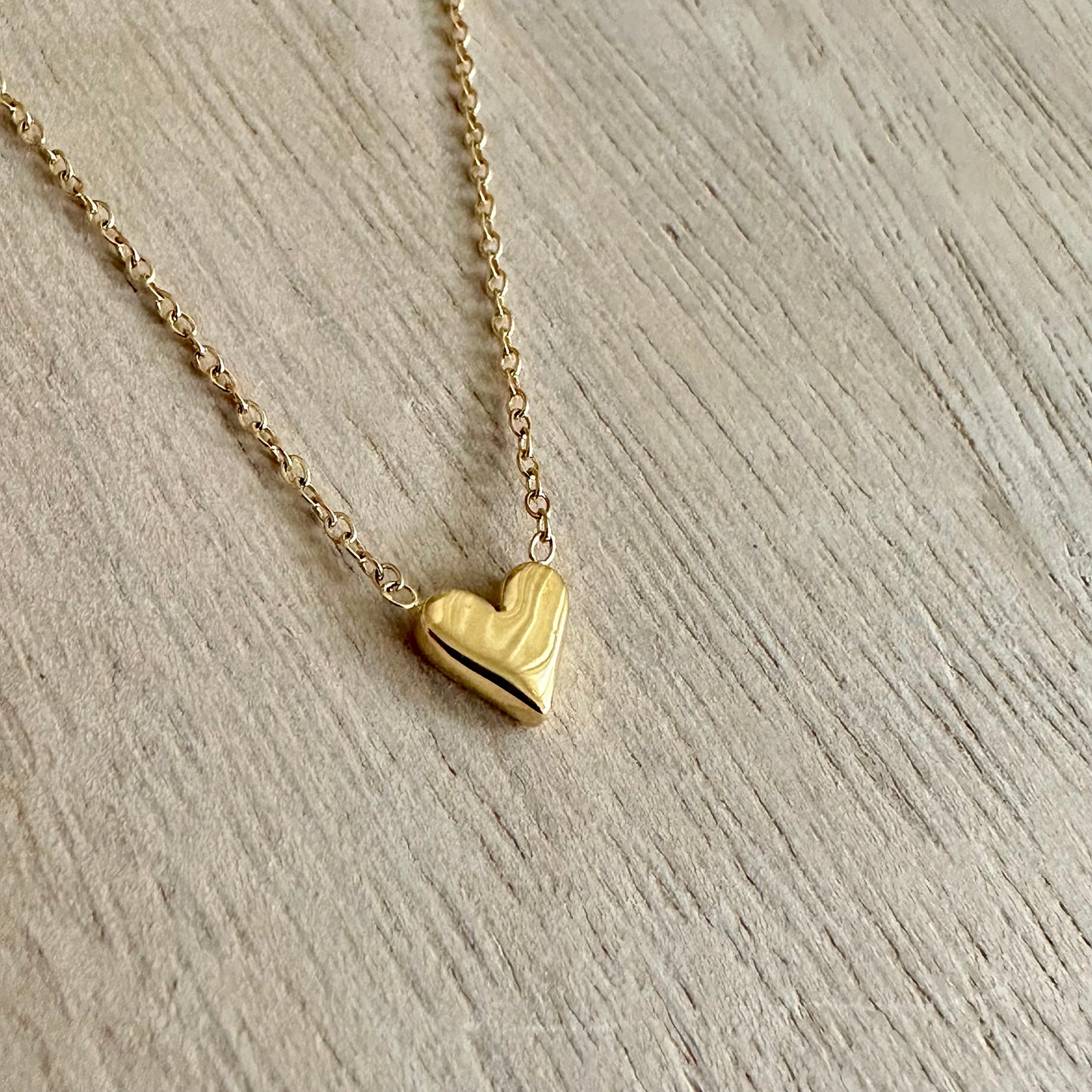 Kettinkje Goud 'Single Heart'