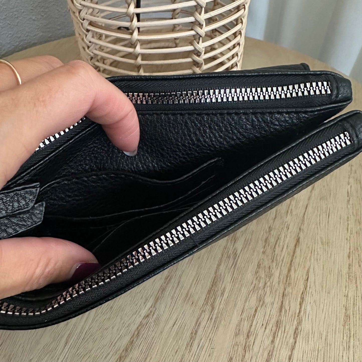 Schoudertasje/crossbody 'Stanfield' inclusief drie banden Zwart