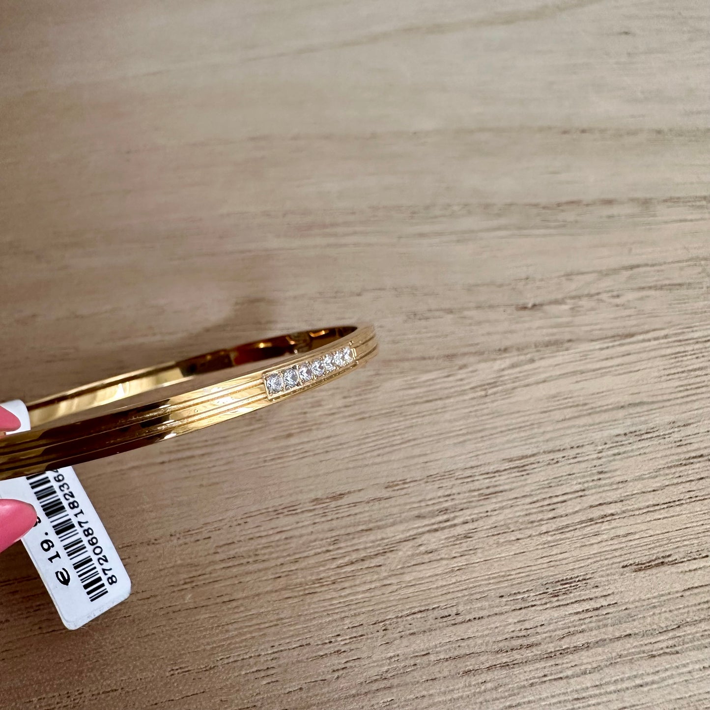 Bangle met steentjes