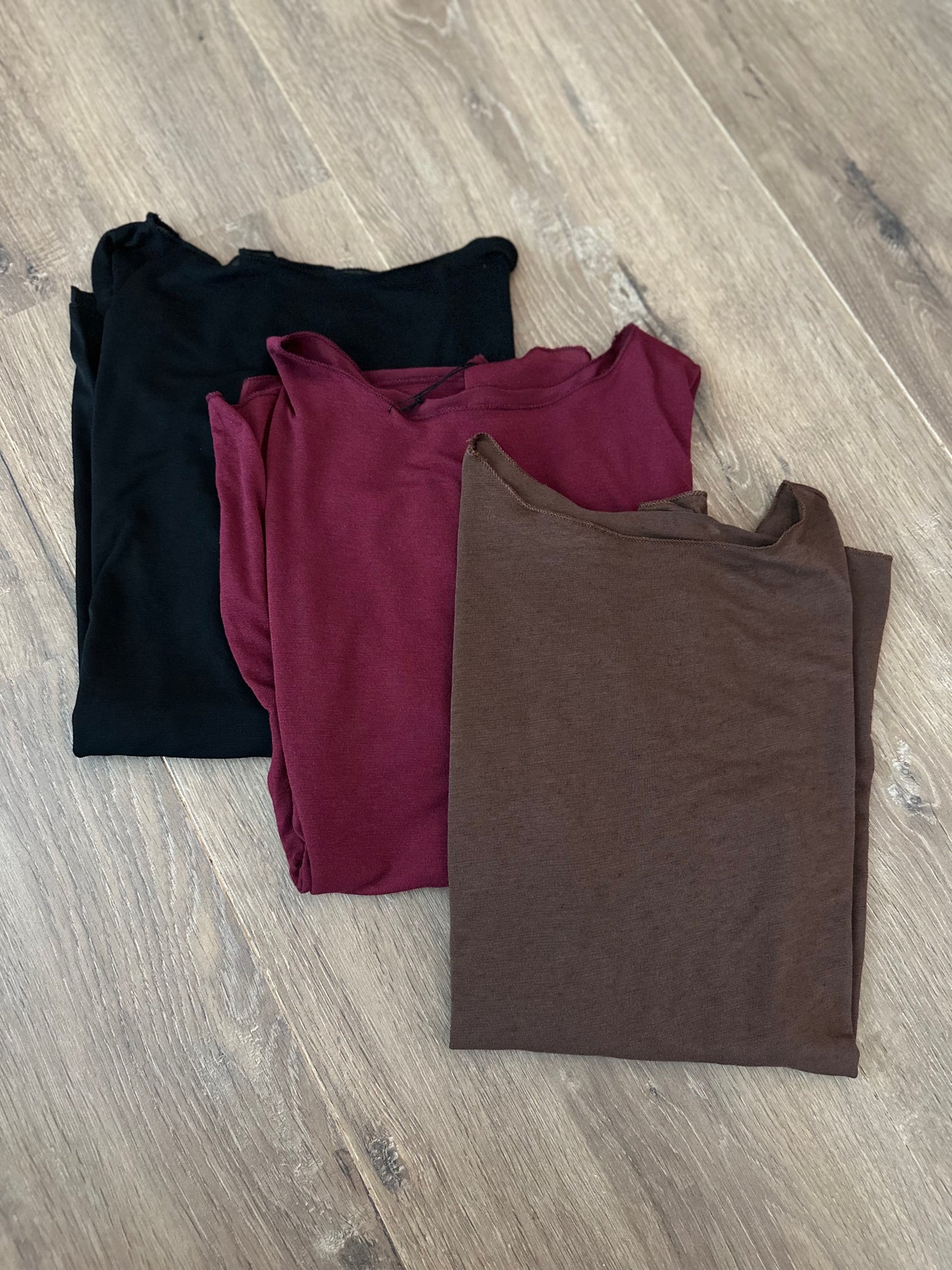 Top Cashmere stretch Bruin