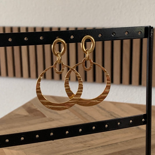 Oorhanger Cirkel Goud