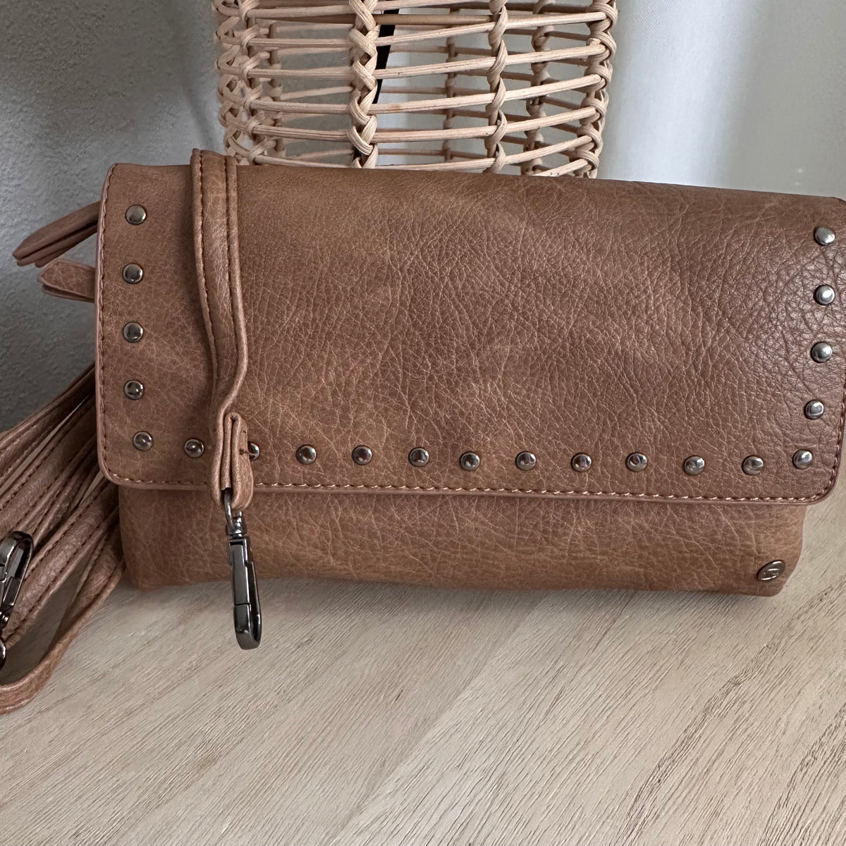 Crossbody/ schoudertas ‘San Martin’ Camel