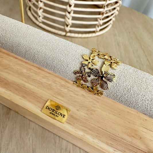 Stijlvolle Ring Bloem