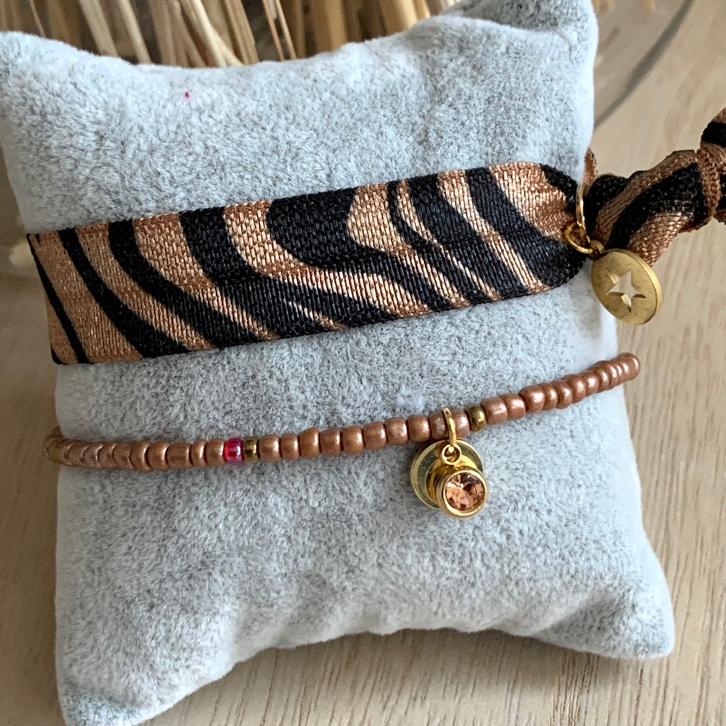 Ibiza setje Bruin/zwart Star