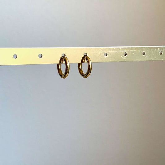 Oorringen basis Goud