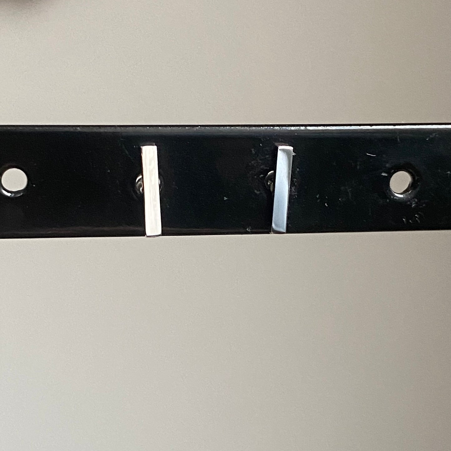 Oorstuds mini staafje Zilver