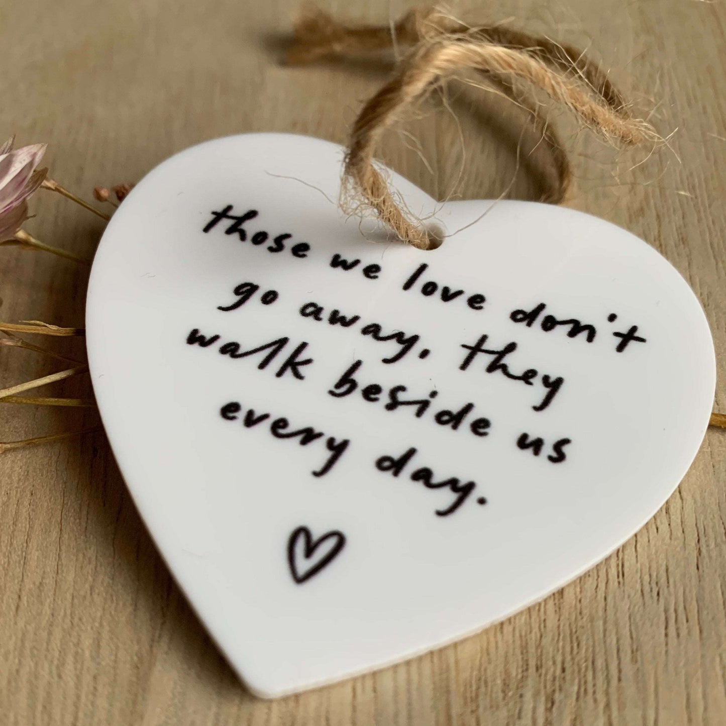 Hart Hanger 'Liefde Blijft'