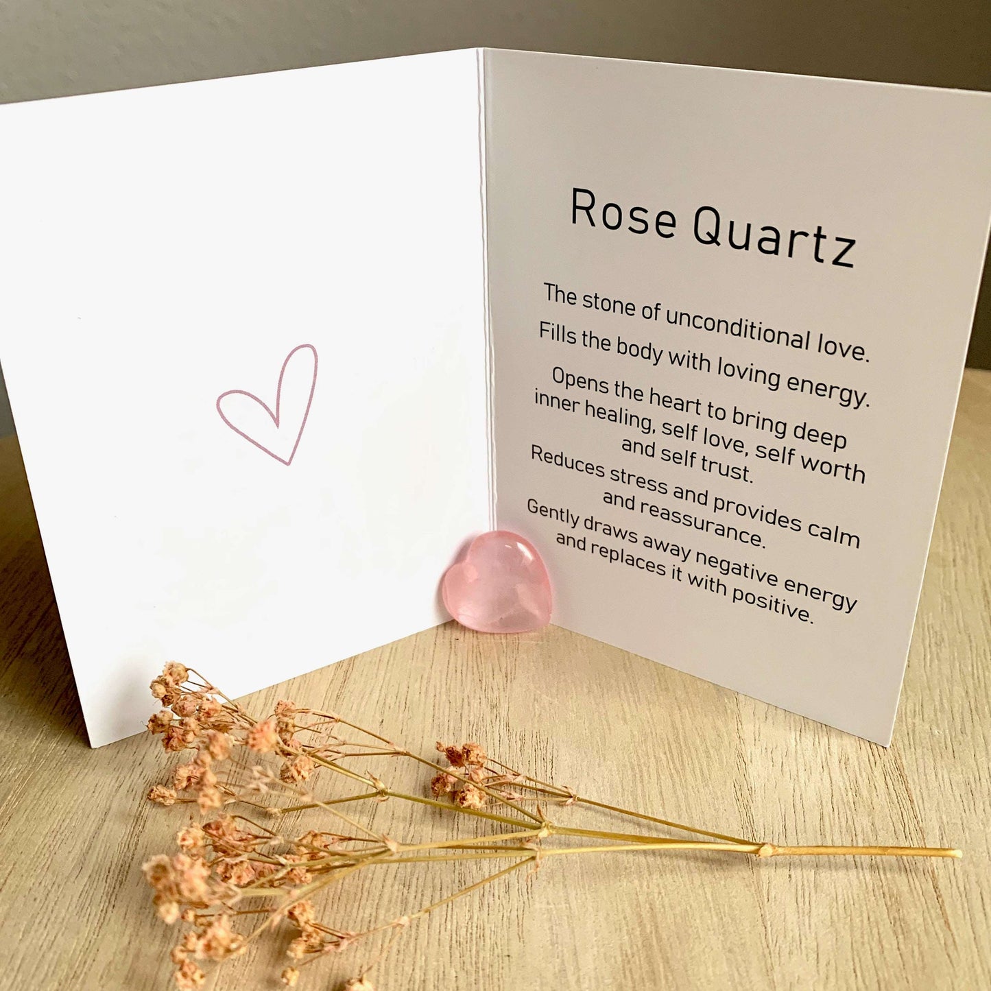 Pocket gift Rose Quartz
