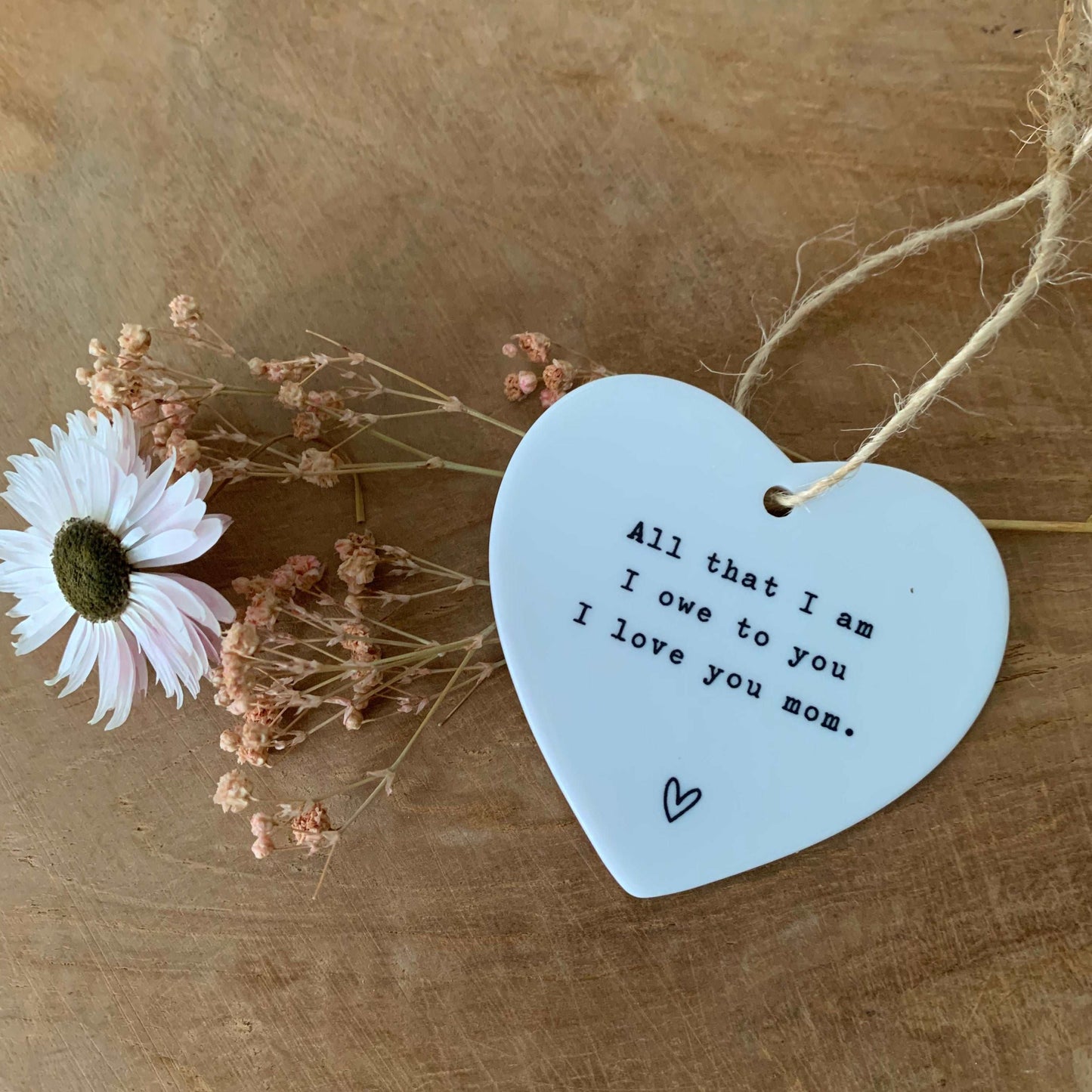 Hart Hanger 'Alles te danken aan je moeder'
