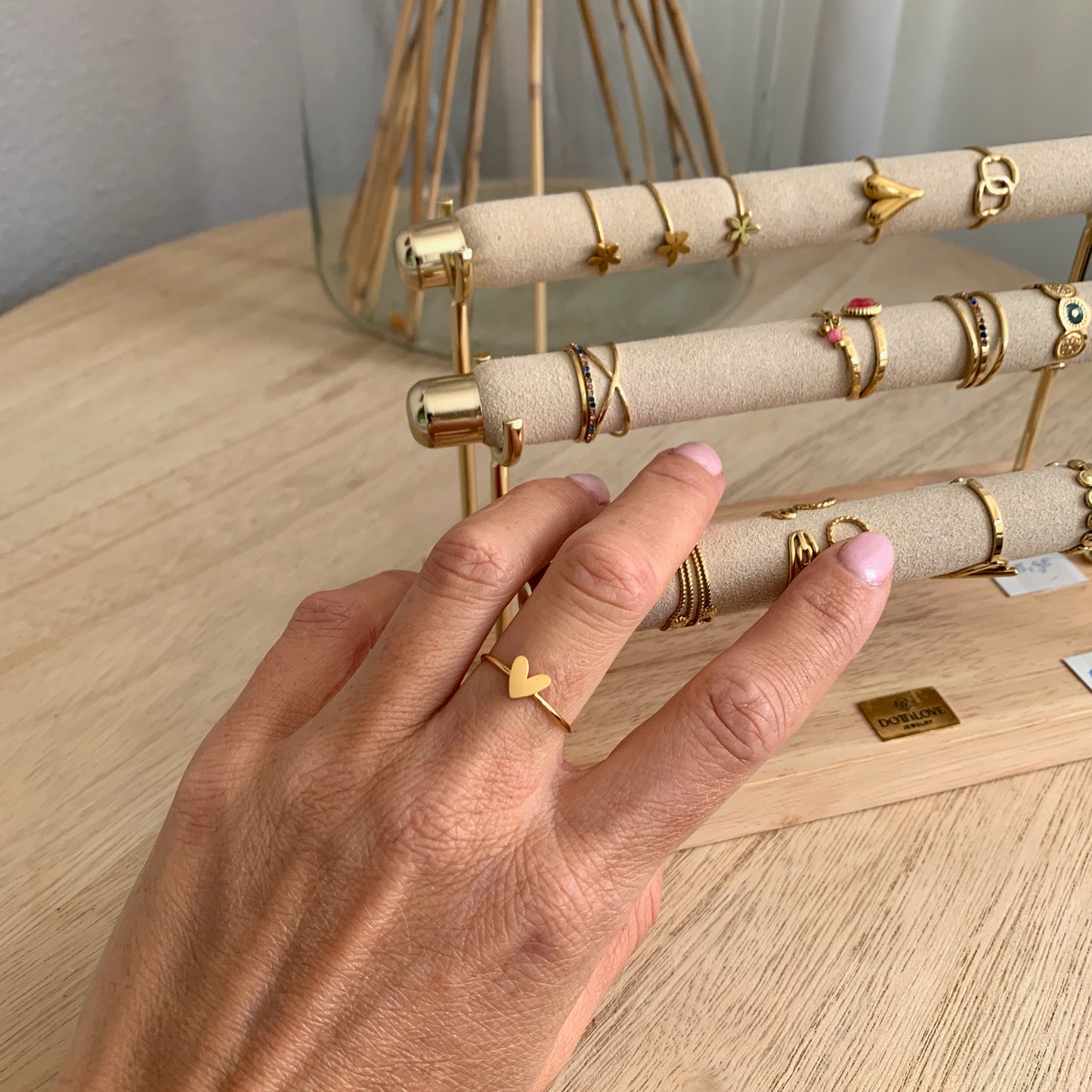 Simpele liefde ring- One Size