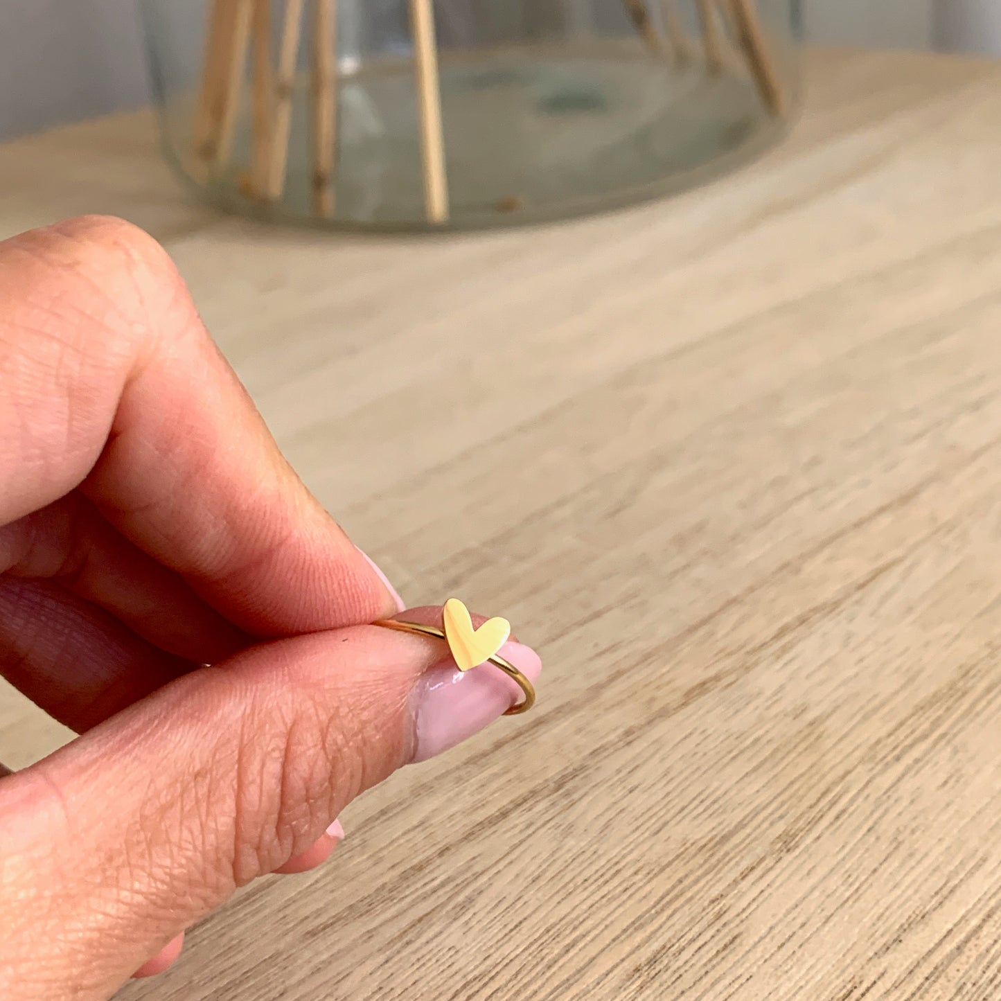 Simpele liefde ring- One Size