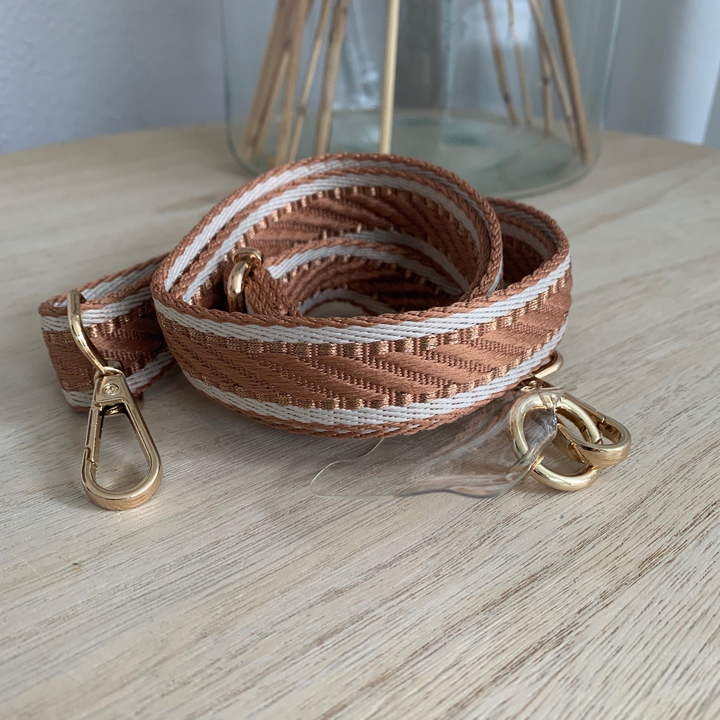 Telefoonband/Tasband Camel/Brons/Beige
