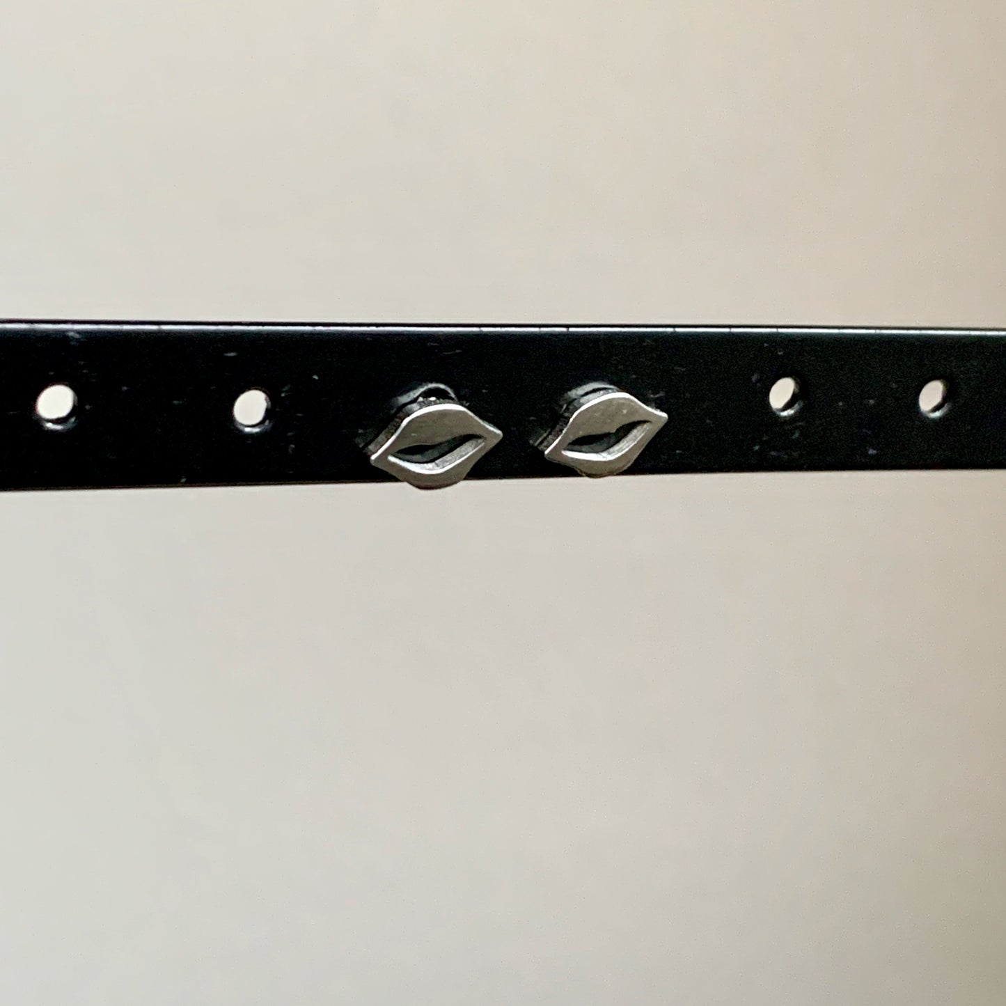 Oorstuds mondje Zilver