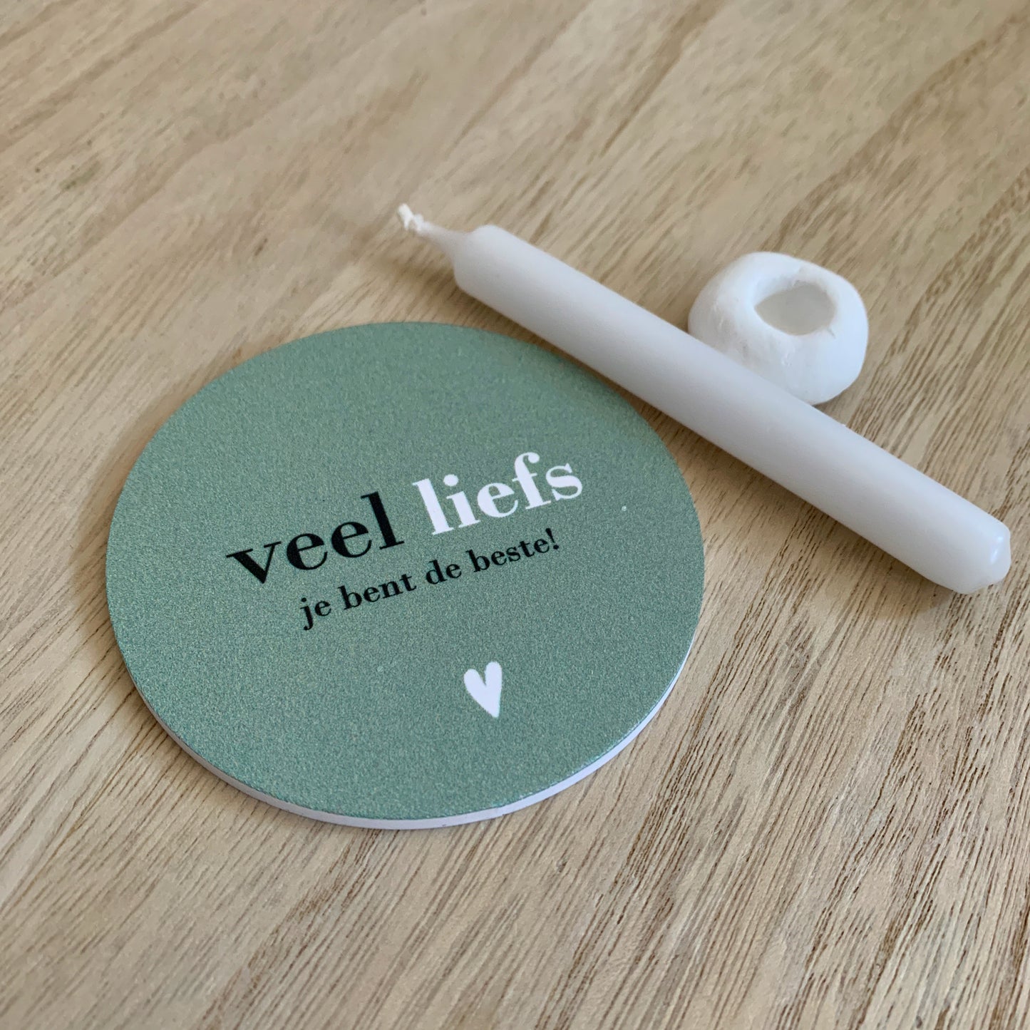 Cadeautje Cirkel- Veel Liefs