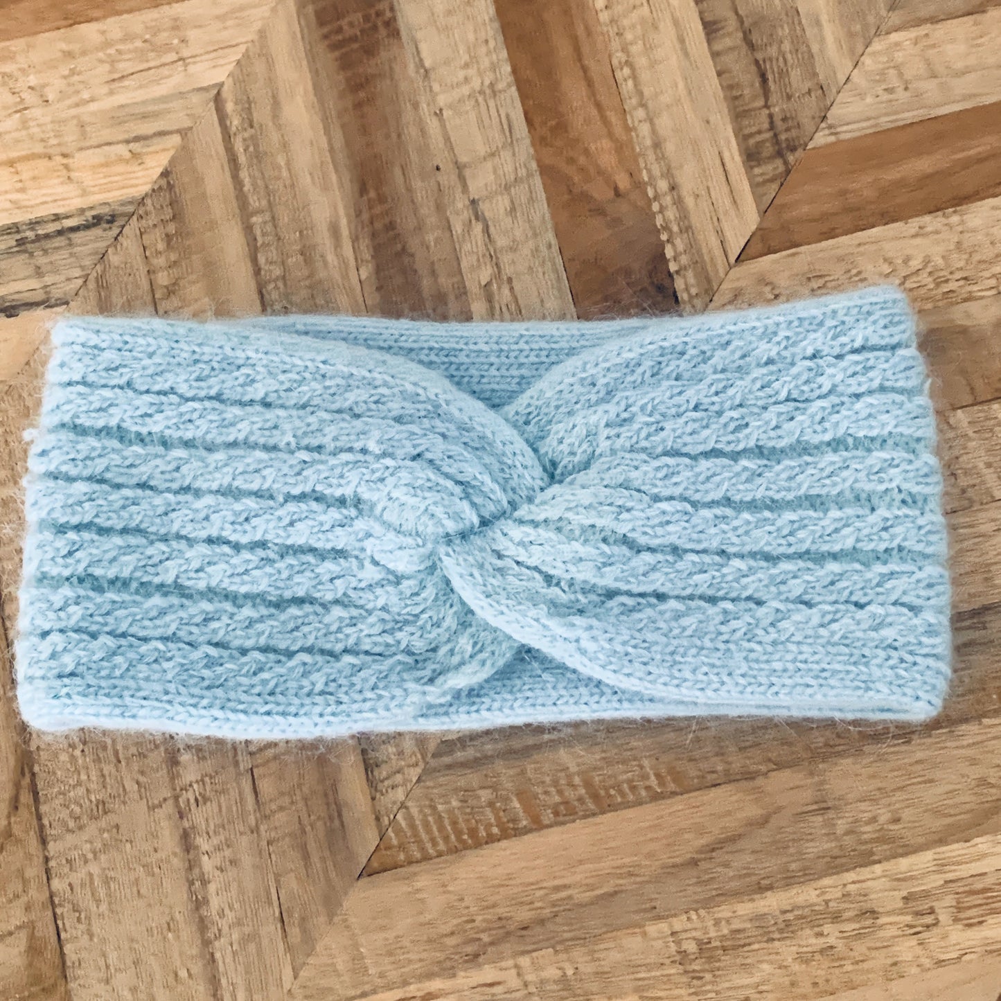 Haarband Winter Lichtblauw