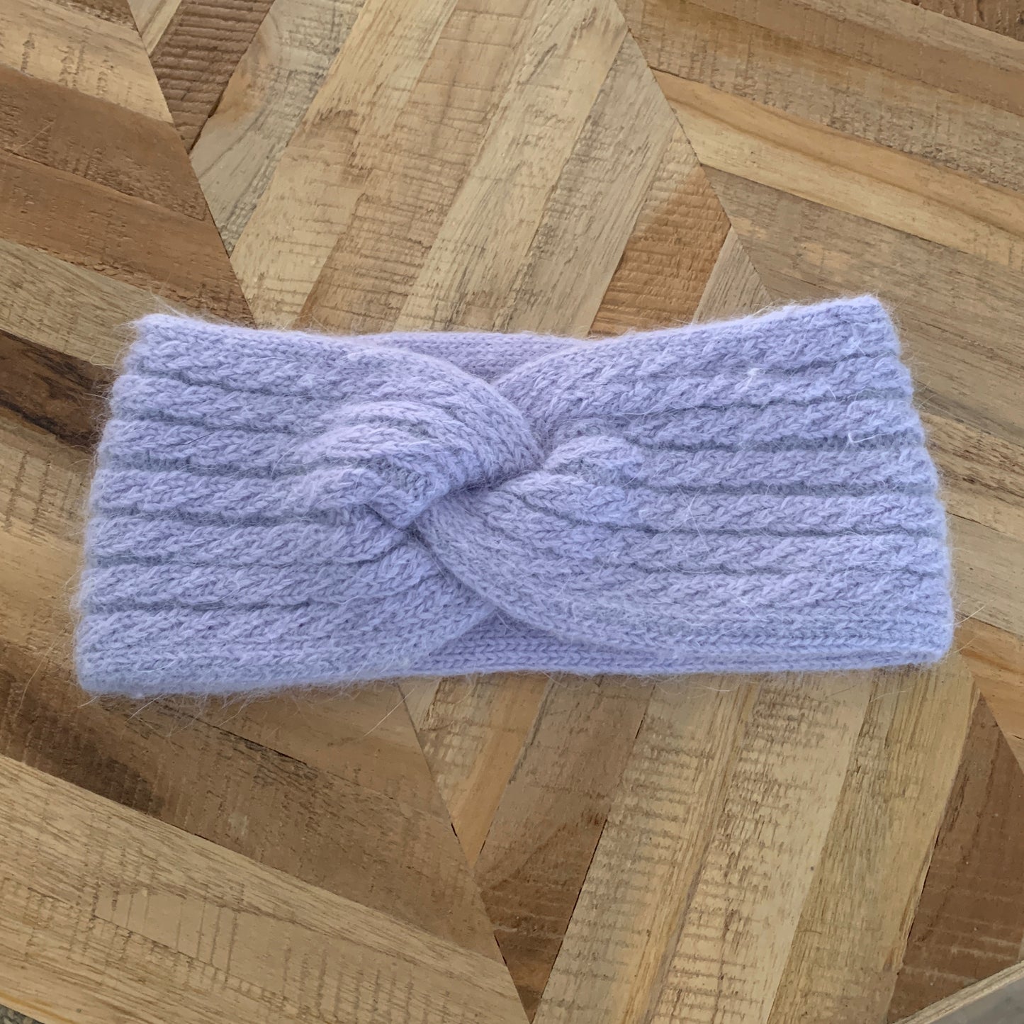 Haarband Winter Lila