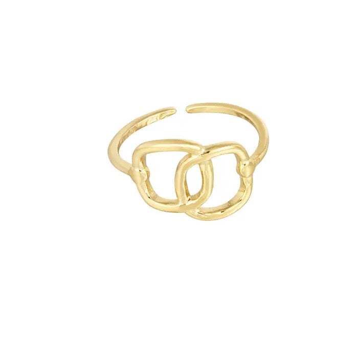 Ring verbonden vierkantjes