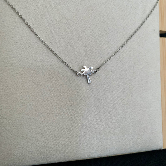 Kettinkje 'Palmboompje' Zilver