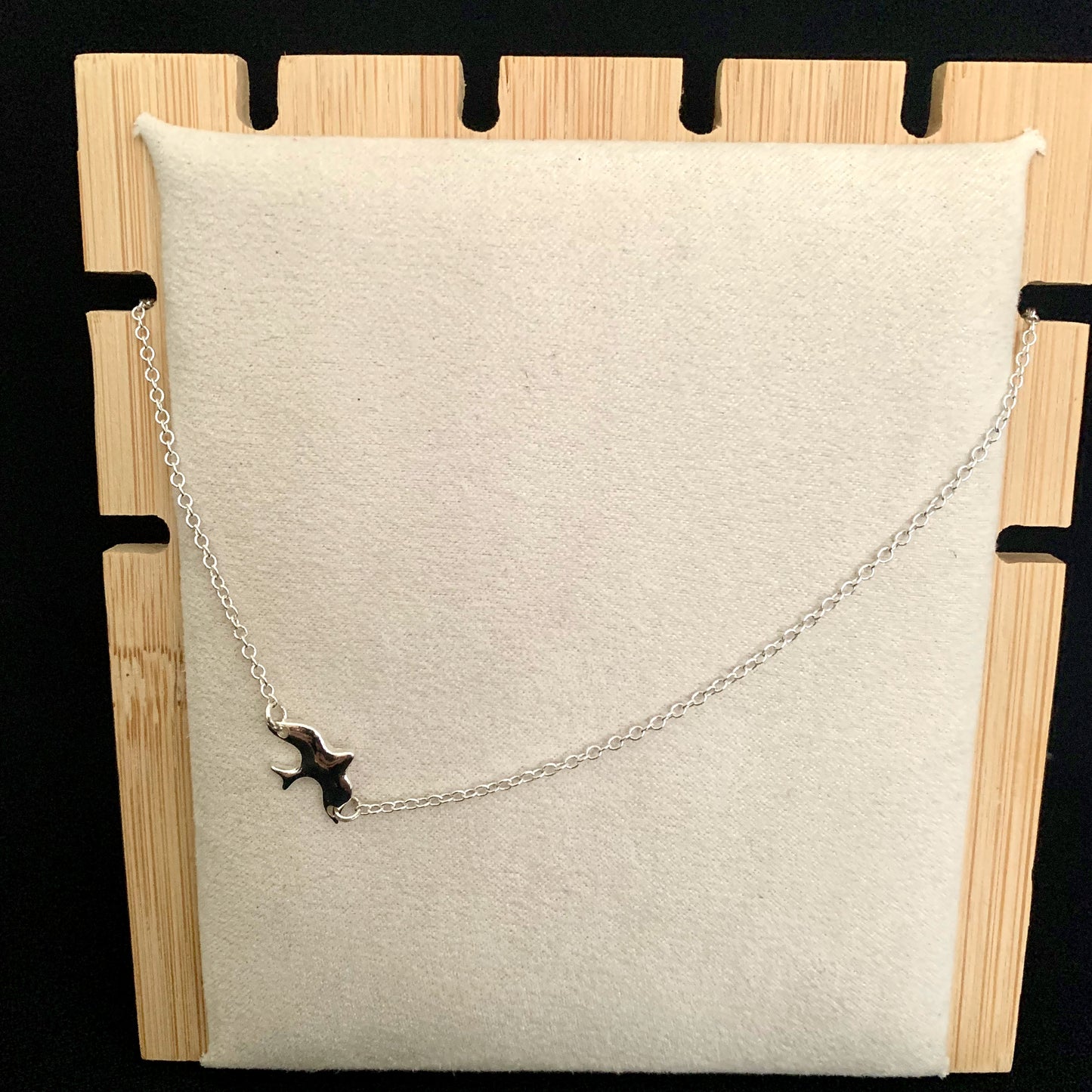 Kettinkje 'Bird' Zilver