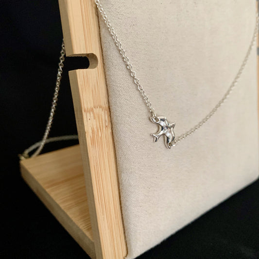 Kettinkje 'Bird' Zilver