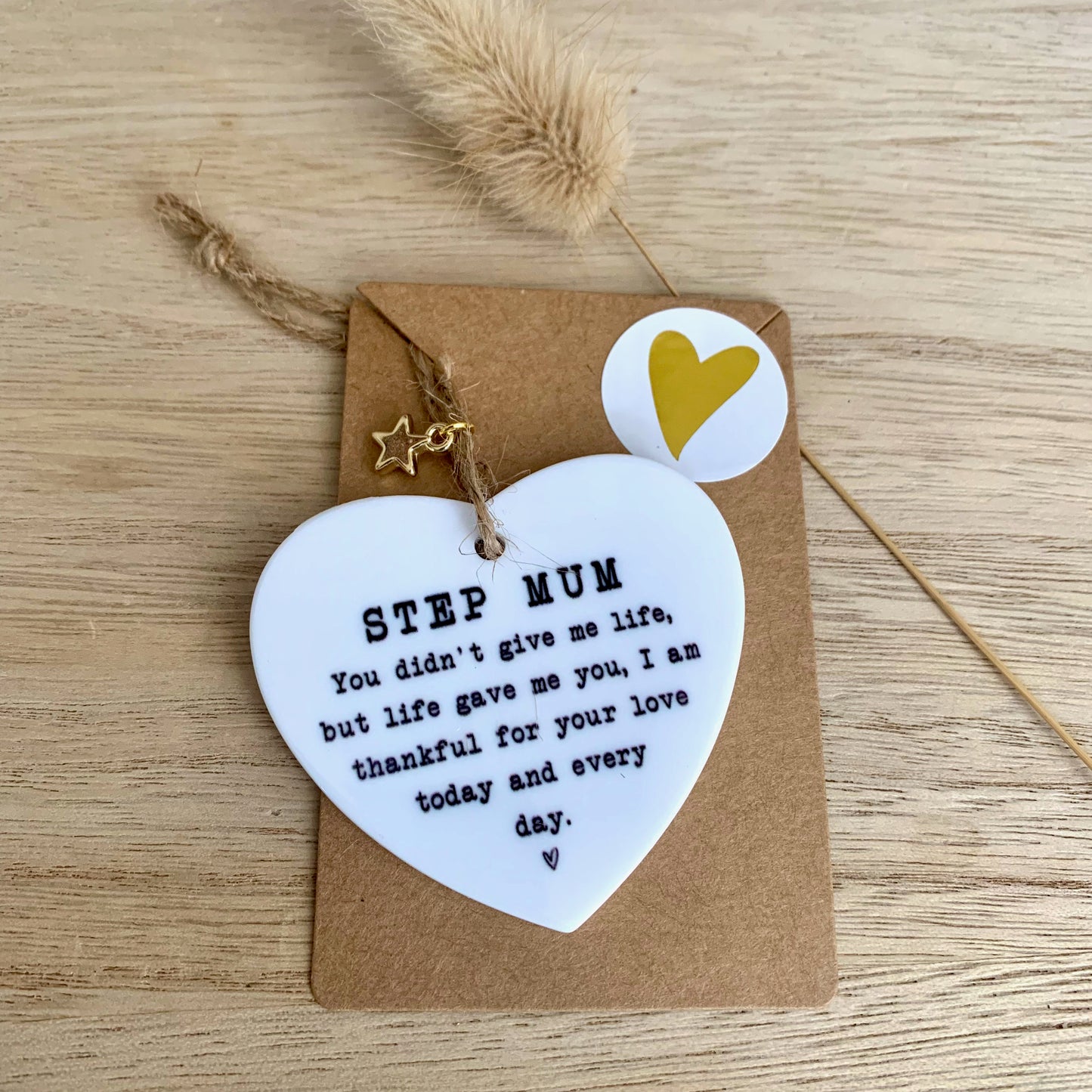 Hartje Stiefmoederdag 'Step Mum'