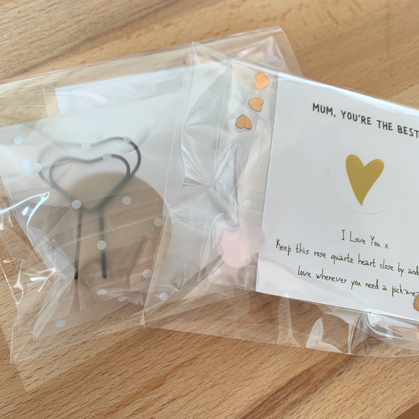 Kaartje 'Mum you're the best' incl. kaarthouder