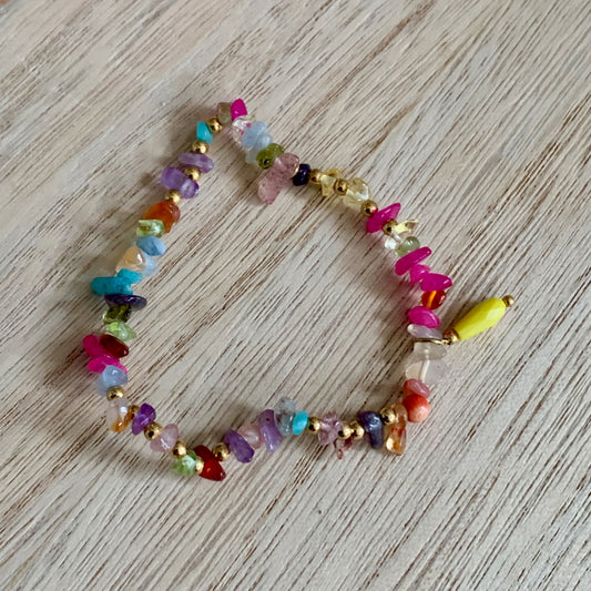 Armbandje 'Multi Fel' Elastisch