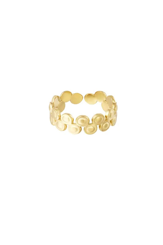 Ring barok- Goud- One Size