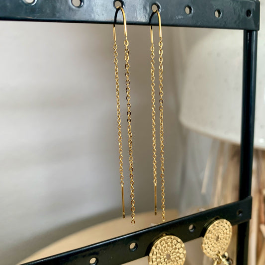 Oorhanger pull through effen