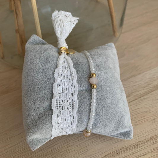 Ibiza setje Witkant/Goud