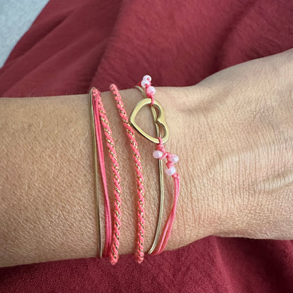 Armband Summer Flow Love Fuchsia