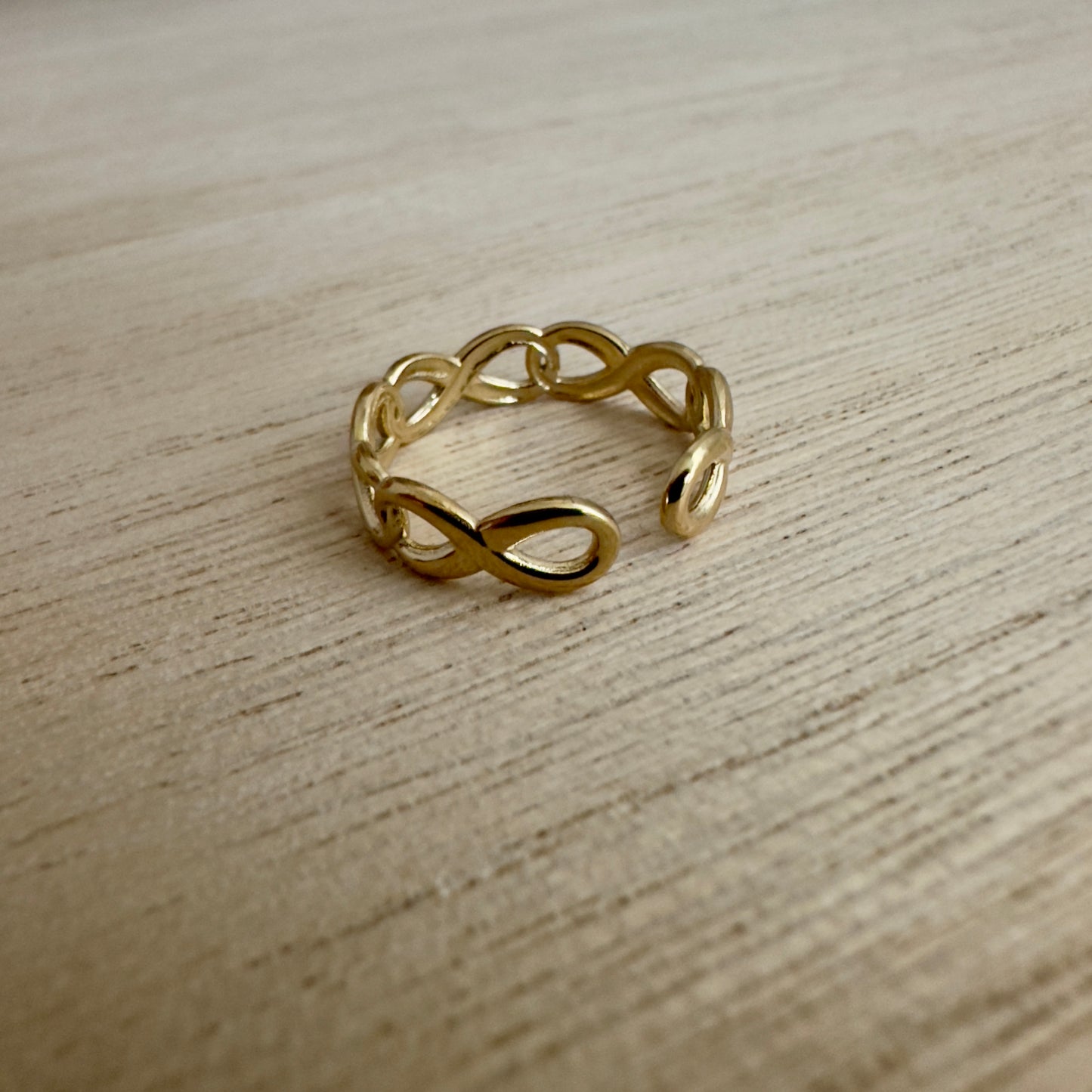Ring Infinity Goud