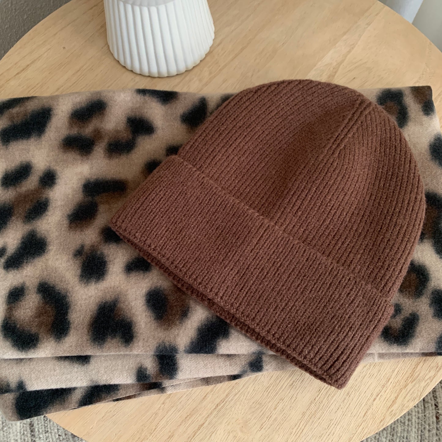 Wintermuts smal stiksel Bruin