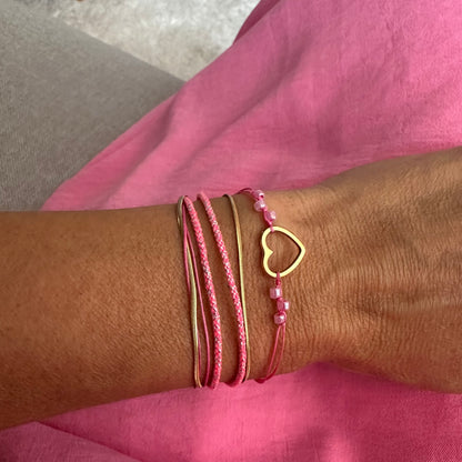 Armband Summer Flow Love Pink
