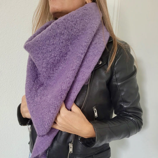 Cosy sjaal Lila/Paars