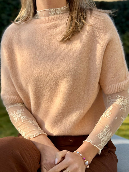 Kanten Top Off-White/Ecru