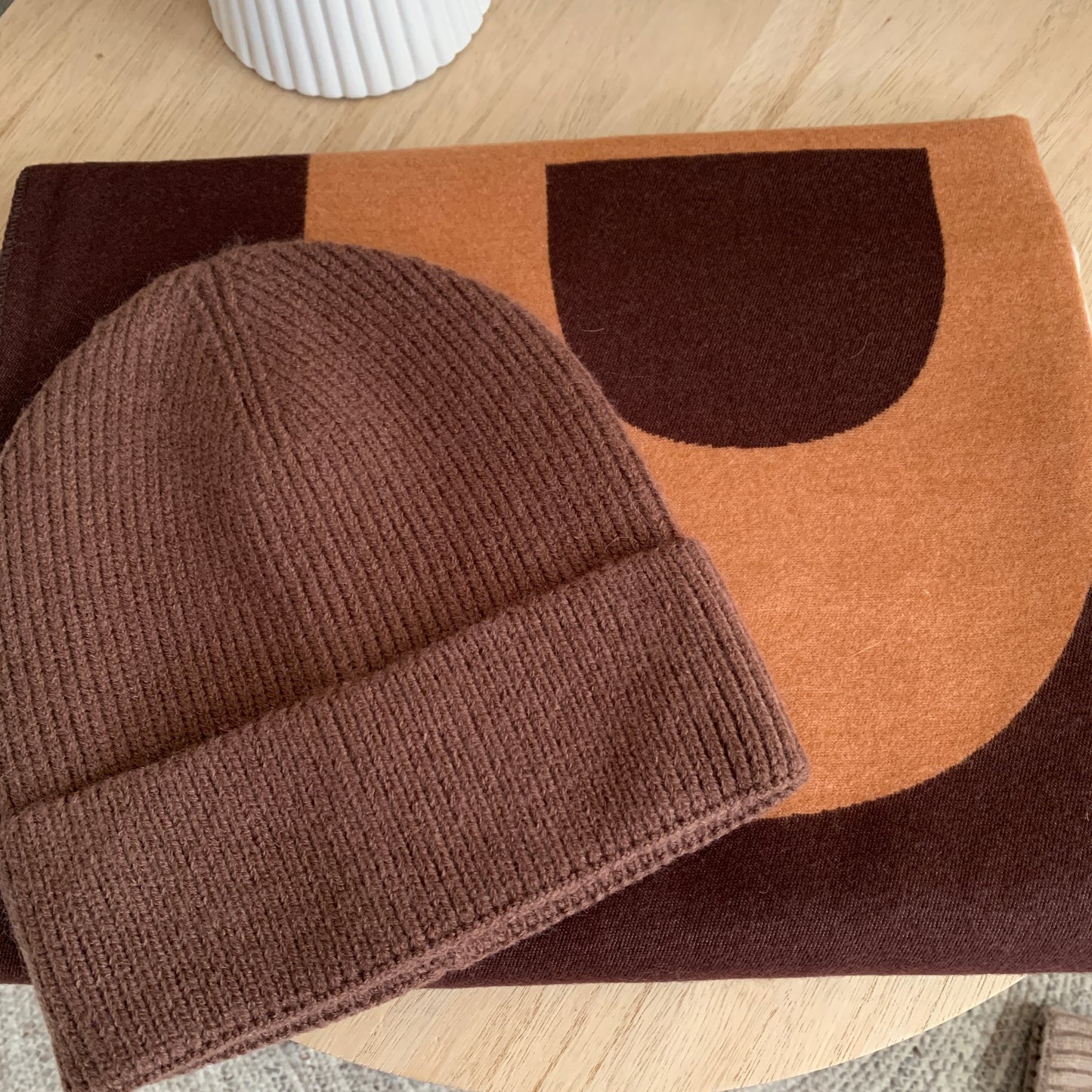 Wintermuts smal stiksel Bruin