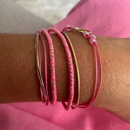 Armband Summer Flow Love Pink