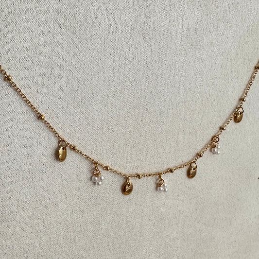 Kettinkje Goud met fijne bedeltjes