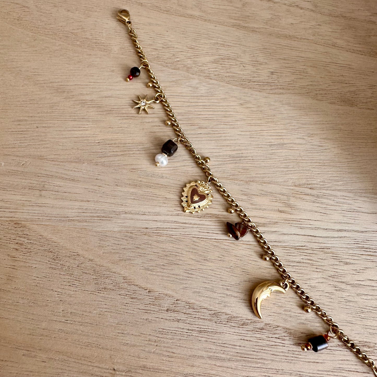 Statement armband bedels