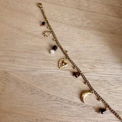 Statement armband bedels