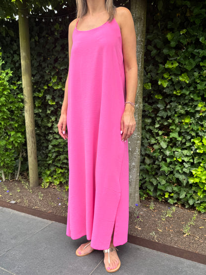 Jurk Bella Fuchsia