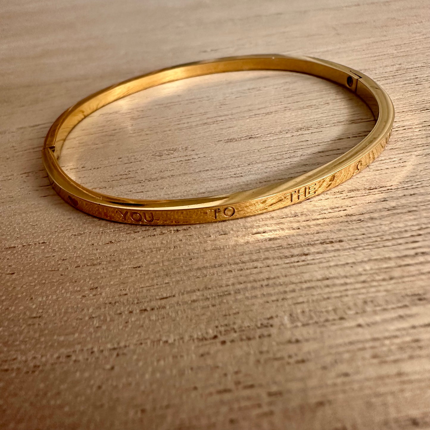 Bangle love you to the moon and back