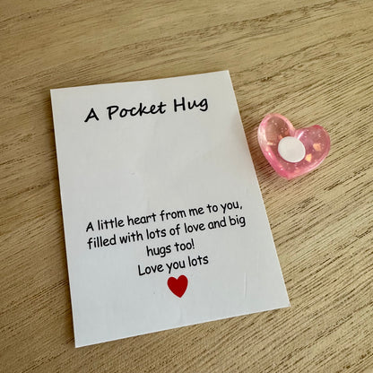 Pocket gift Roze hartje