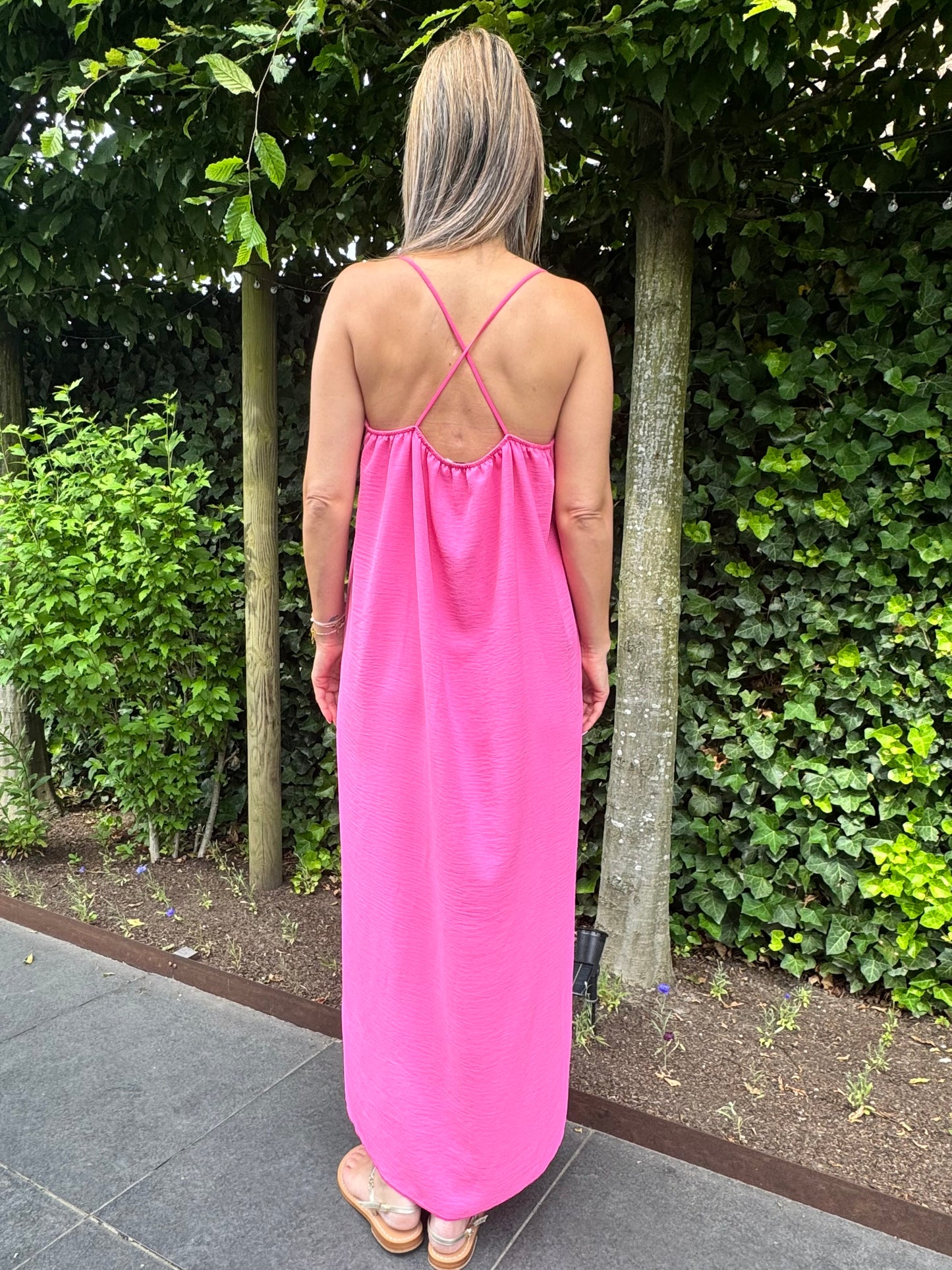 Jurk Bella Fuchsia